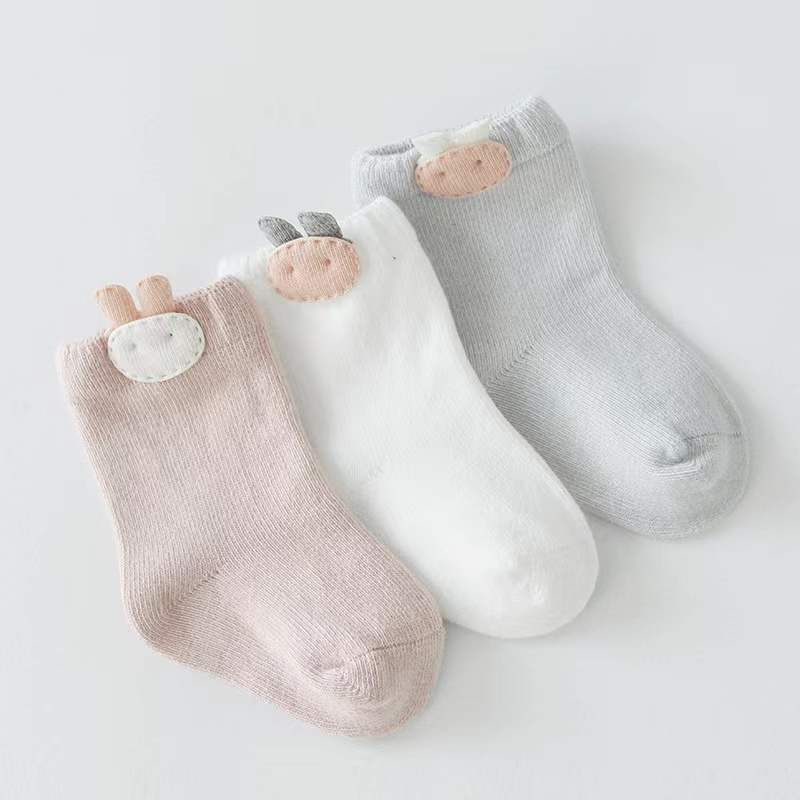 Baby Unisex 1Lot=3pairs Fruit Pattern Boneless Socks-2