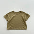 Summer New Arrival Kids Unisex Soft Comfortable Short Sleeves Striped Thin Top Casual T-Shirt-1