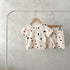 Baby Print Pattern Multi-Style Waffle Fabric Shorts Sets-2