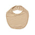 Baby Printed Pattern Covered Button Design Pure Cotton Bibs-3