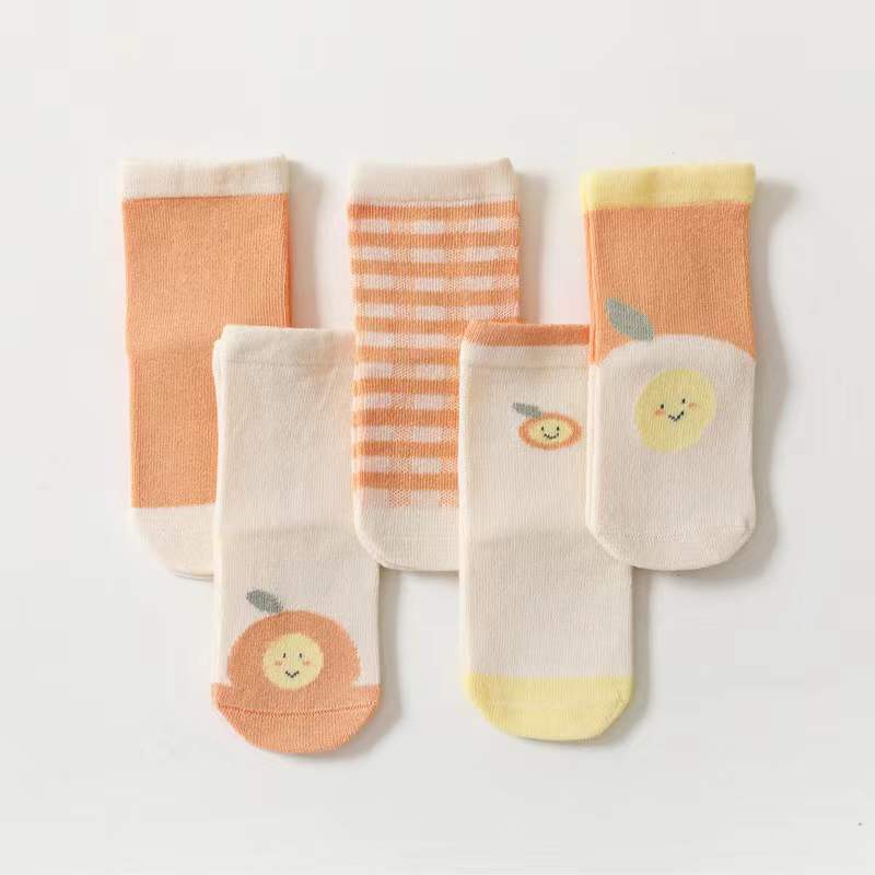 Spring Middle Tube Socks 1Lot=5pairs-2