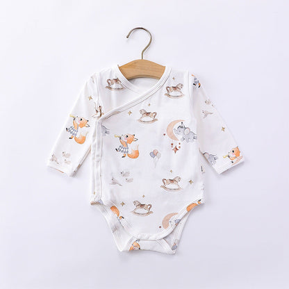 Long Sleeve Autumn Spring Soft Cotton Onesies-3