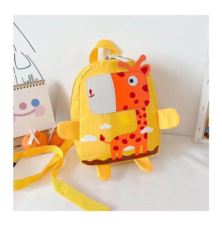 Children Kids Cartoon Animal Pattern Fashion Backpack-3