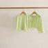 Baby Boys And Girls Solid Color Round Neck Short-Sleeved Top Combo Pants Sets Home Wear Pajamas In Summer-3