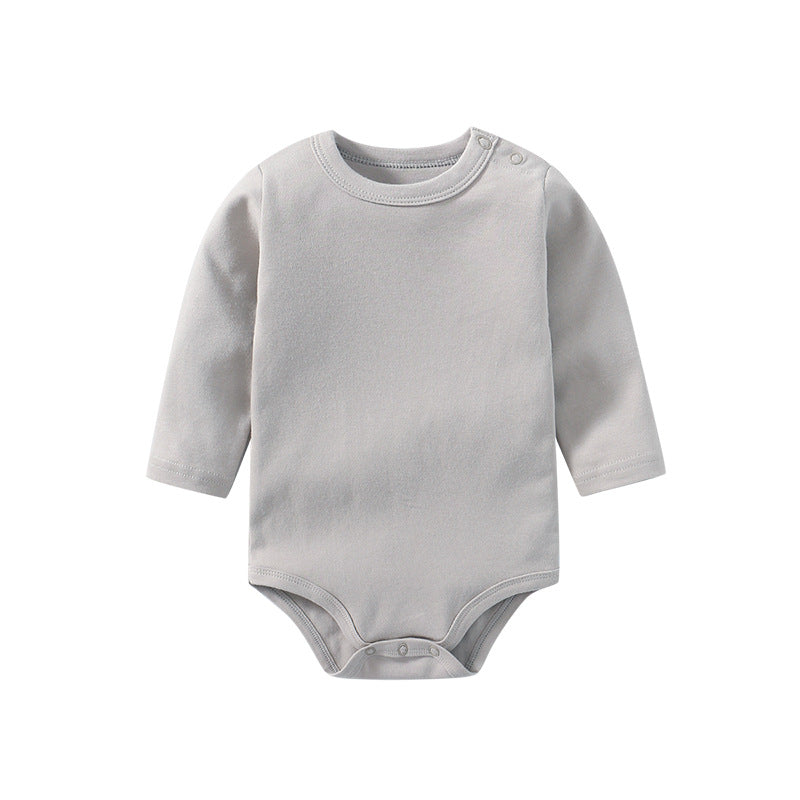 Baby Multi Color Comfy Cotton Long Sleeve Onesies Bodysuits-3