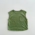 Refreshing Sleeveless Summer New Children’s Vest, Unisex Baby Bamboo Cotton Casual Pocketed Top-2