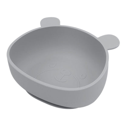 Baby Cartoon Panda Shape Complementary Food Training Silicone Bowl-3