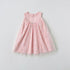 New Design Summer Kids Girls Sleeveless Rose Embroidery Mesh Dress-4