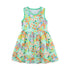 Summer Hot Selling Girls’ Flowers Pattern Butterfly Print Sleeveless Dress-0