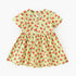 Summer New Arrival Baby Girls Elegant Floral Pattern Short Sleeves V Neck Dress-2