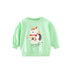 Baby Boy And Girl Violin Bear Pattern O-Neck Cotton Hoodie-0