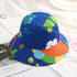 Baby Boy Cartoon Animal & Cactus Pattern Sunshade Bowl Hats-4