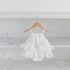 New Arrival Summer Baby Kids Girls Hollow Out Pattern Solid Color Sleeveless Strap Onesies-4