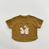 Summer New Arrival Kids Unisex Soft Comfortable Short Sleeves Silly Duck Pattern Top Casual T-Shirt-2