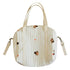 Baby Embroidered Pattern Solid Color Storage Mommy Hanging Bag-4