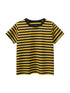 Boys’ Striped Pattern Casual T-Shirt In European And American Style-4