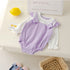 Baby Girl Fruit Patched Design Sweet Princess Bodysuit Onesies-4