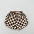 Summer New Arrival Unisex Argyle Geometric Pattern Cotton Shorts-2