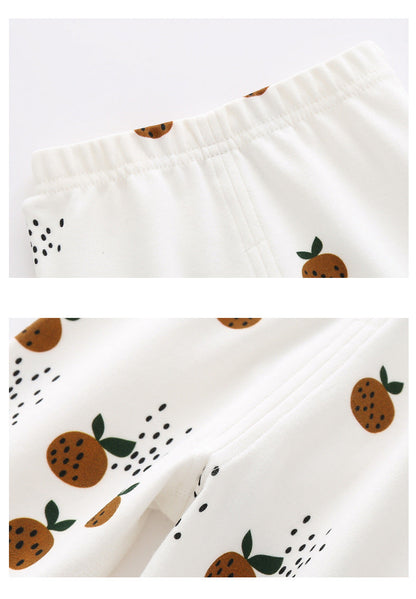 Baby Allover Fruit Graphic Trousers Long Pant-4