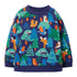 Baby Boy Lovely Cartoon Pattern Long Sleeves Western Style Hoodies-0