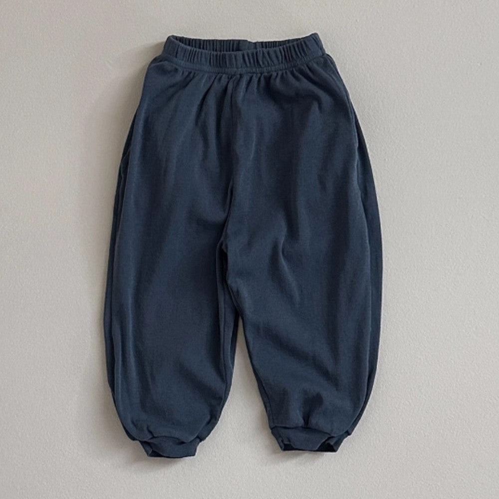 Children’s Summer Unisex Solid Color Thin Breathable Pants – Casual Kids Trousers-4