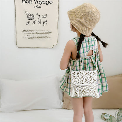 Baby Fashion Handmade Knitted Crossbody Bags-4