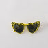 Leopard Print Pattern Heart Shape Fashion Sunglasses-4