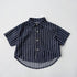 Baby Unisex Striped Pattern Single Breasted Summer Shirt-4