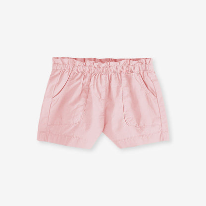 Baby Kids Girls Solid Color Soft Casual Style Shorts-2