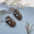 New Arrival In Winter Baby Girl Solid Color Plush Warm Anti-Slip Shoes-5