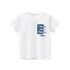 Baby Boy Letter Print Round Neck Short Sleeve Cotton Design Section Children’s Tops In Summer-0