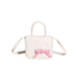 Stylish Creative Carry-On Girls’ Portable Mini Bow Princess Crossbody Handbag-5