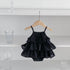 New Arrival Summer Baby Kids Girls Hollow Out Pattern Solid Color Sleeveless Strap Onesies-5