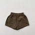 Summer New Arrival Kids Unisex Casual Thin Solid Color Basic Shorts-5