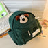 Adorable Cartoon Dog Plush Backpack For Kindergarten Kids-3