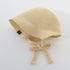 Summer Trendy Straw Hat For Girls, Baby Girl Sun Hat, Thin And Hollowed-Out Design Fisherman Hat-2