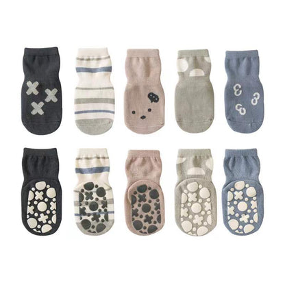 Baby Unisex Non-Slip Toddler Socks-0