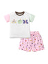 Summer Baby Kids Girls Cartoon Top And Dots Shorts 2-Piece Casual Clothing Set-5