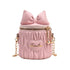 Stylish Pleated Carry-On Girls’ Portable Zipper Princess Crossbody Barrel Bag-6