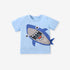 Boys’ Shark Design T-Shirt In European And American Style For Summer-0