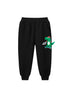 Children Boys Dinosaur Skating Cartoon Sports Trousers With Pockets-0