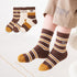 Kids Unisex Embroidery Pattern Comfortable Crew Socks Set-5