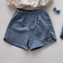 Summer New Arrival Baby Kids Unisex Casual Thin Solid Color Versatile Basic Shorts-5