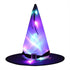 Halloween Glowing Witch Hat Ghost Festival Decoration Props-6