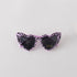 Leopard Print Pattern Heart Shape Fashion Sunglasses-6