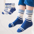 Kids Unisex Embroidery Pattern Comfortable Crew Socks Set-6