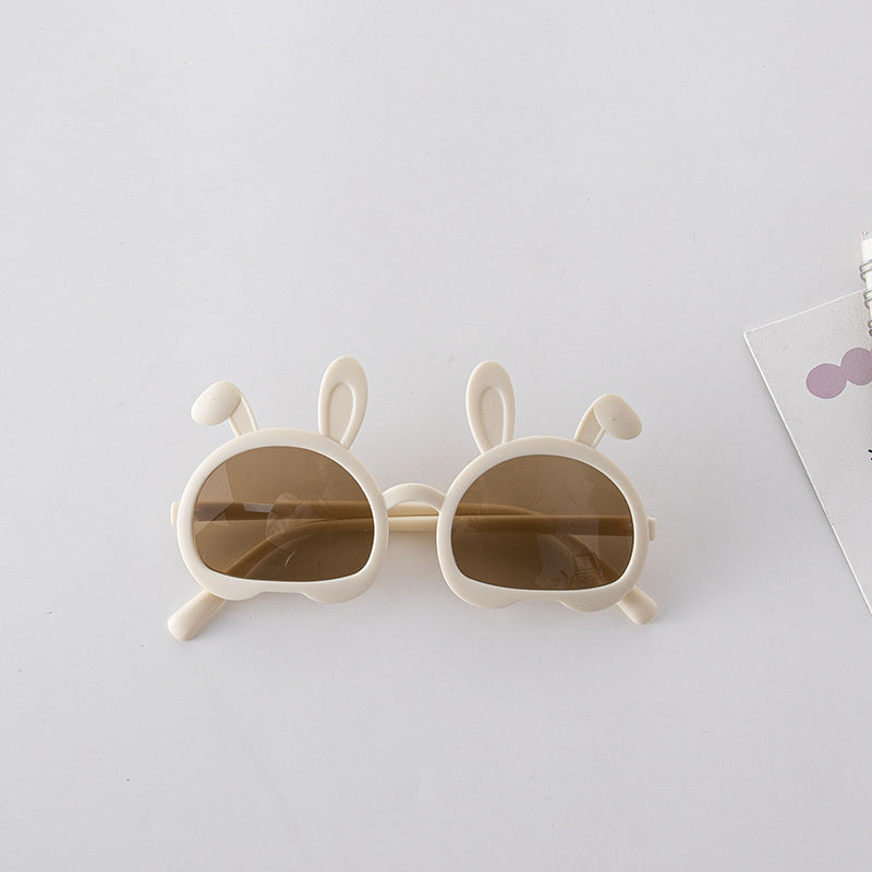 Fashion Bunny Shape Solid Color Sunglasses-6