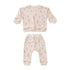 Baby Western Print Pattern Long Sleeve Casual Hoodie Sets Home Clothes-6