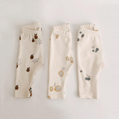 Baby Allover Fruit Graphic Trousers Long Pant-0