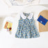 Baby Girl Various Style Print Pattern Loose Summer Dress-5